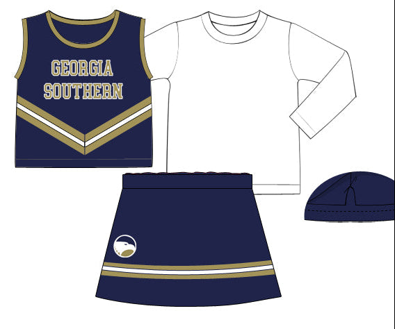 Southern Girl Cheer Set With Shirt