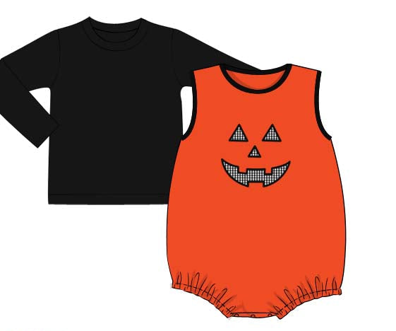 Check Pumpkin Collection Boy Bubble Set