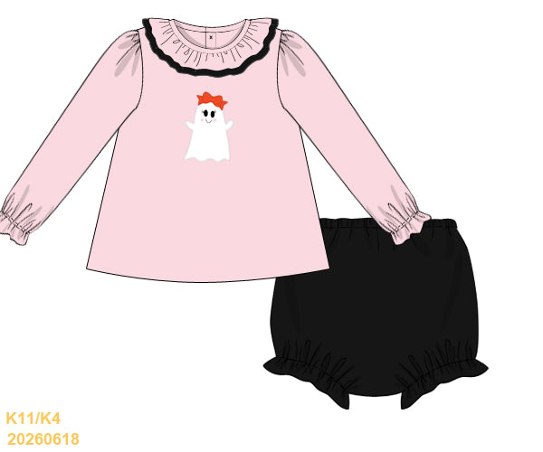 Spooky Collection Girls Diaper Set
