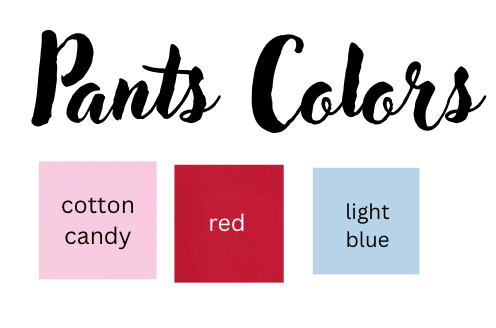 Ruffle Bottom Mini Stripe Pants