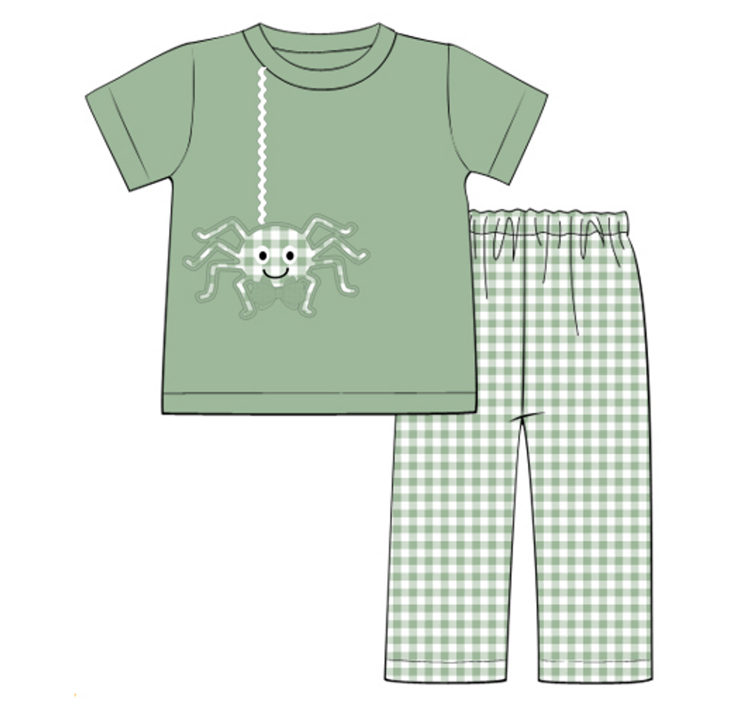 Spider Boy Pants Set