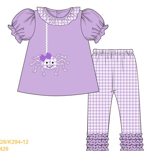 Spider Girl Pants Set