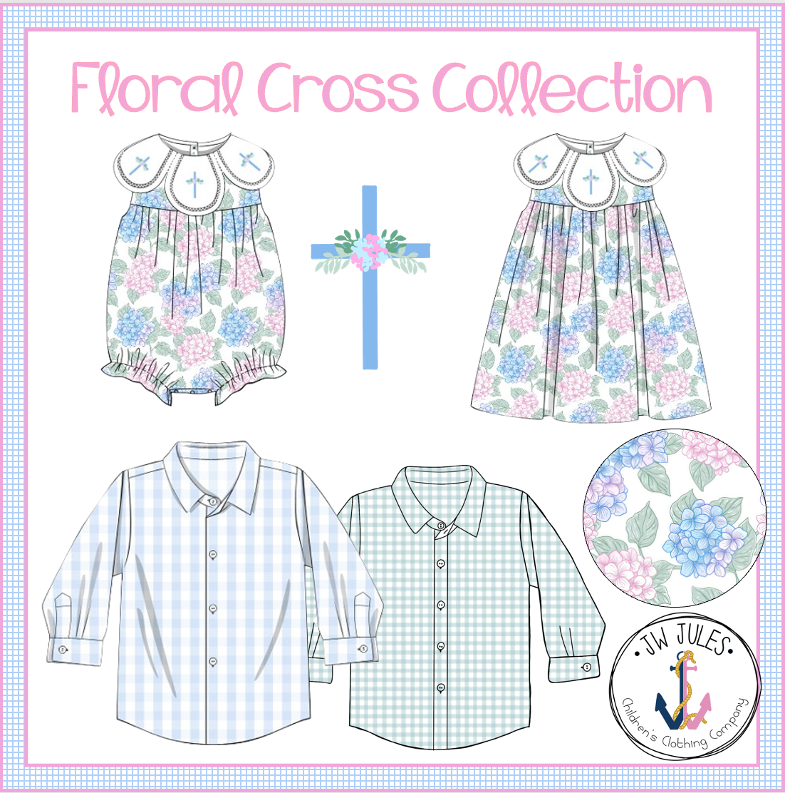 Floral Cross Collection