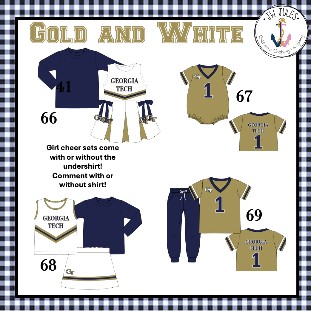 Gold and White Collection