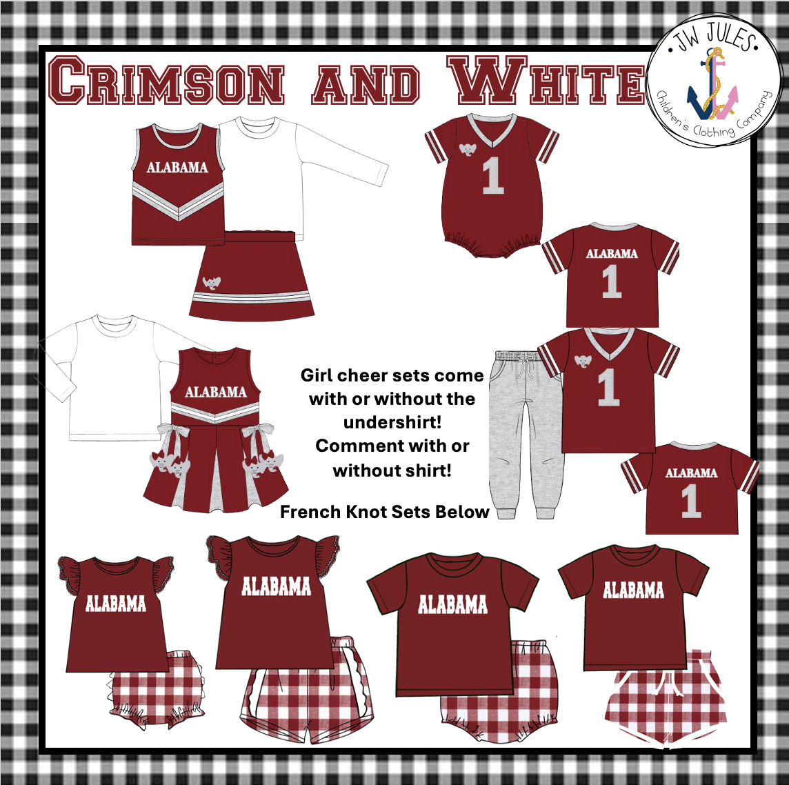 Crimson and White Collection