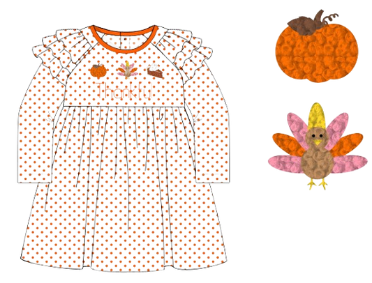 Sweet As Pie Girl Dress