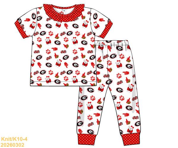 Bulldogs Girl Pajamas