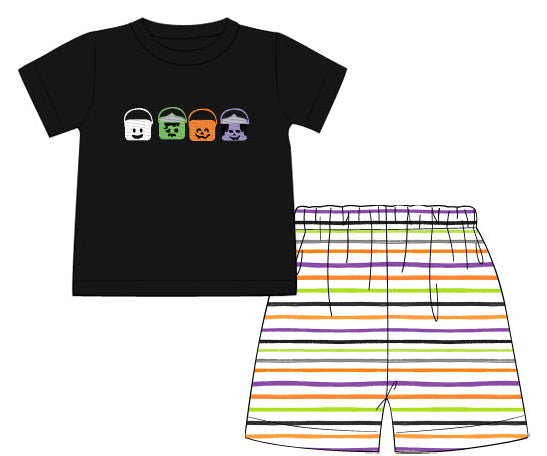 Fall Festival Collection Boy Shorts Set