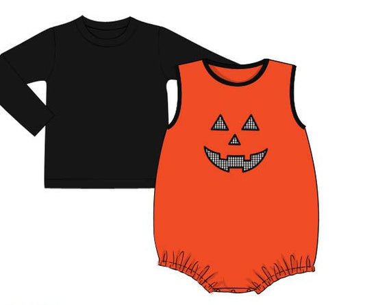Check Pumpkin Collection Boy Bubble Set
