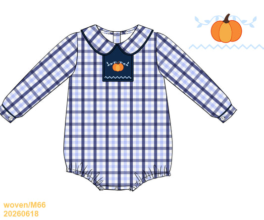 Navy Fall Collection Boy Bubble