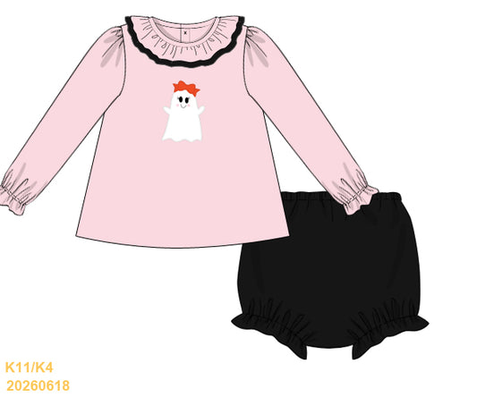 Spooky Collection Girls Diaper Set