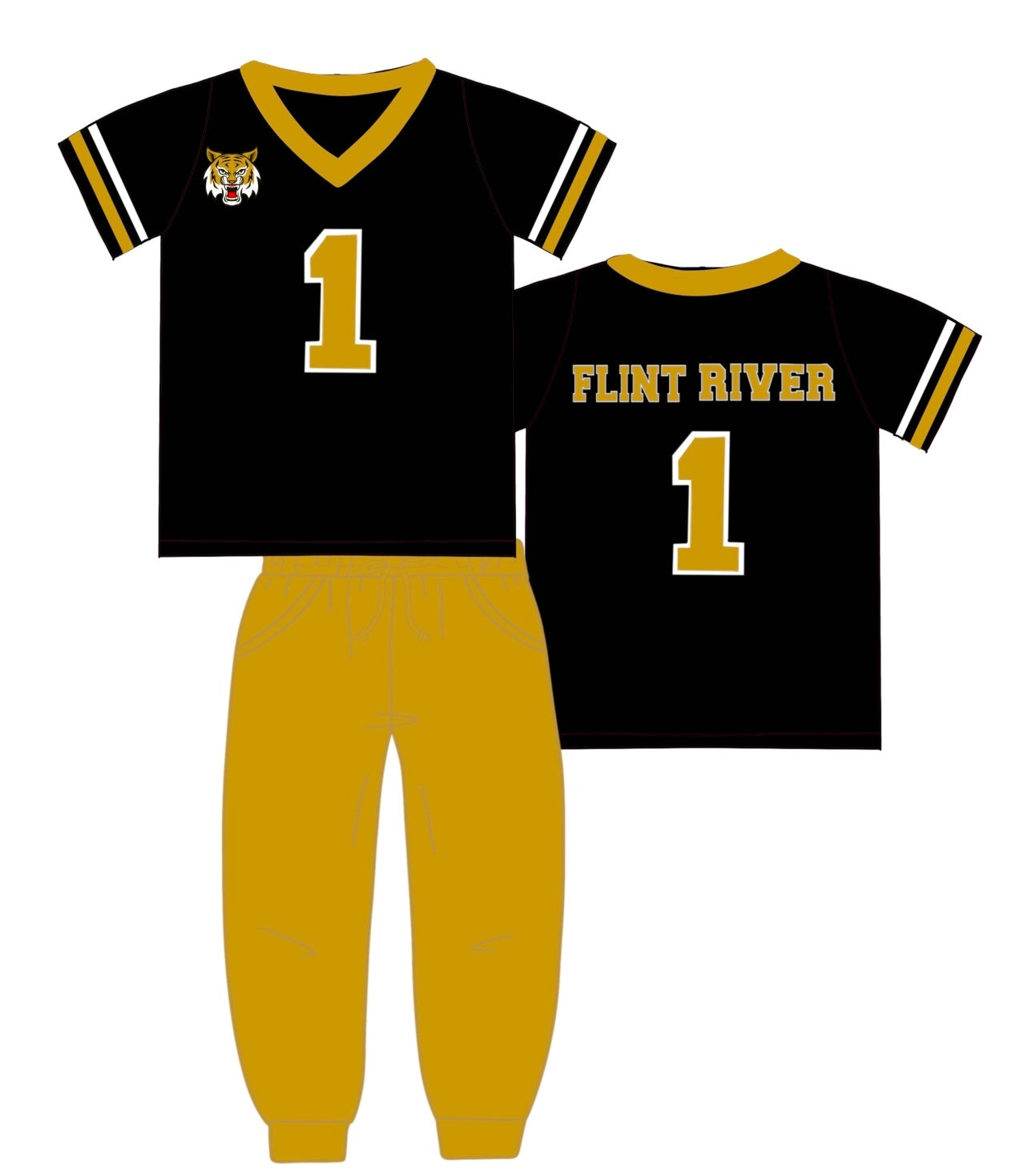 Flint River jersey set