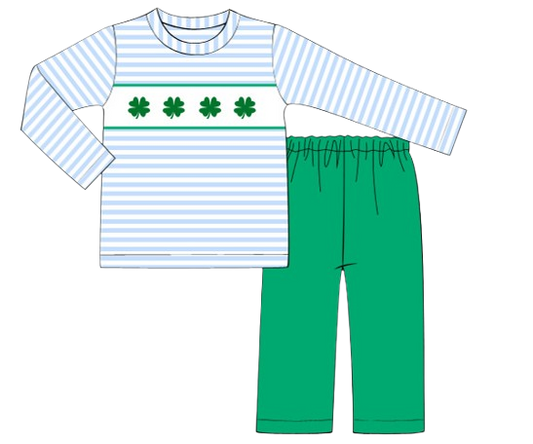 934 Feeling Lucky Boy Pants Set