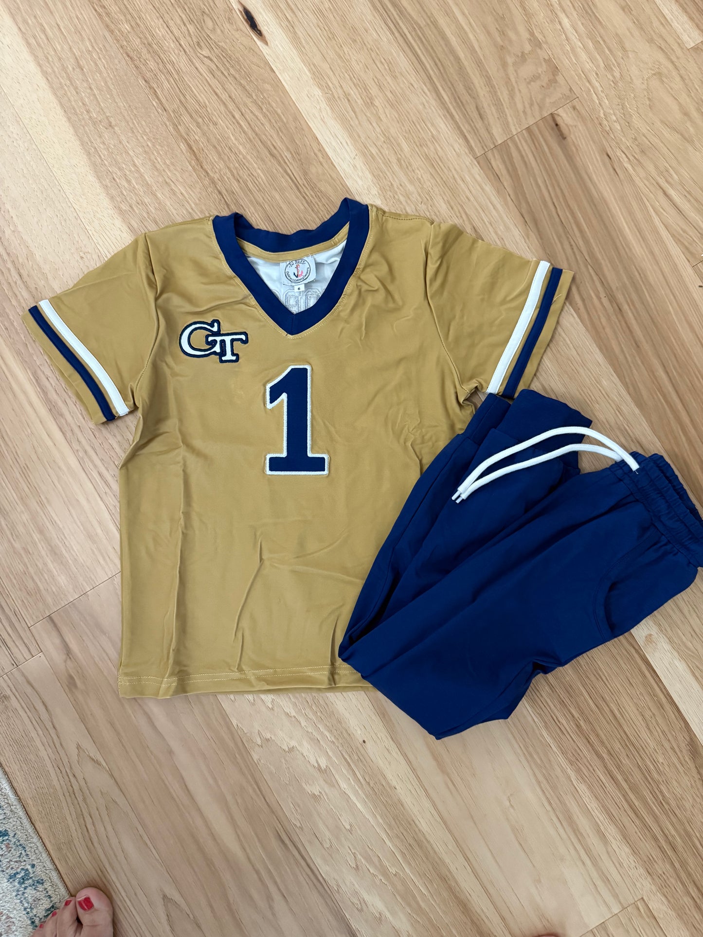 Tech Boys Jersey Set