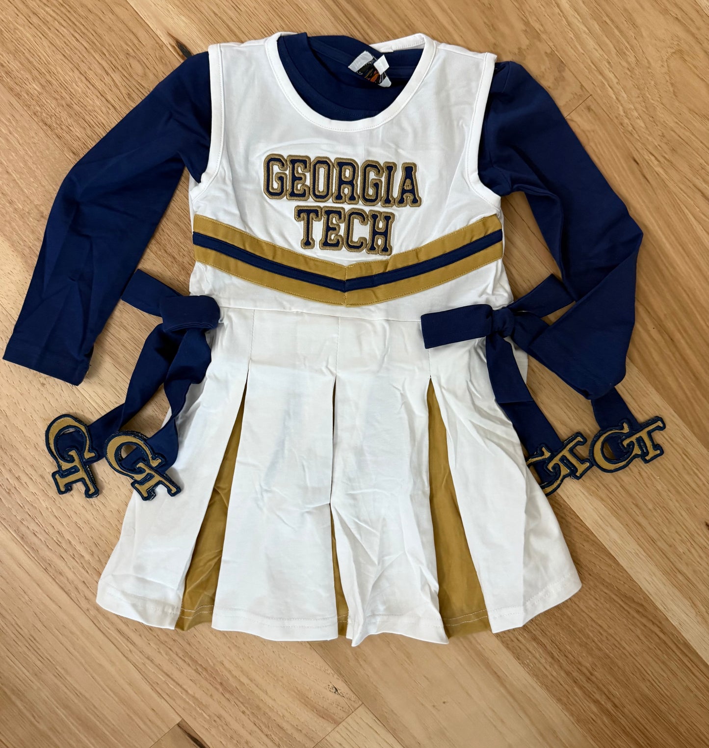 Tech Girl Cheer Dress Set With Shirt