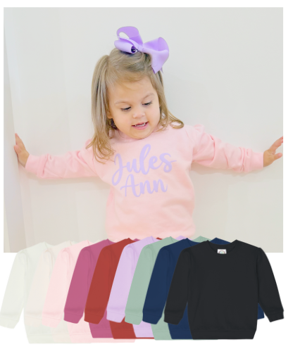 Name Princess Sleeve Sweatshirt