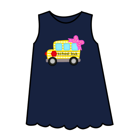 Wheels on the Bus dress